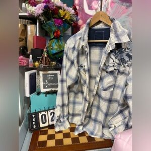 ARIZONA Jean Company Vtg Men Long Sleeve Shirt 100 Cotton